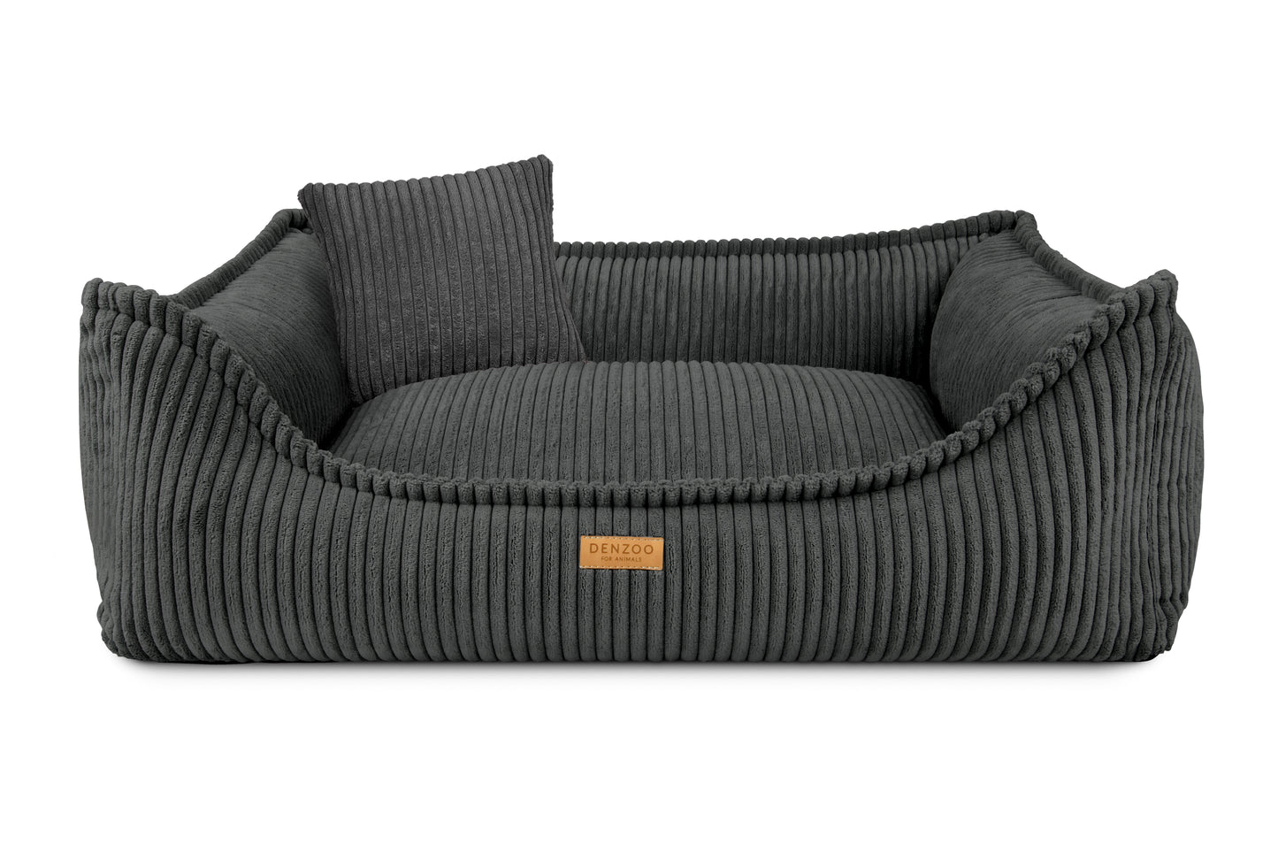"MILANO" Hundebett dunkelgrau