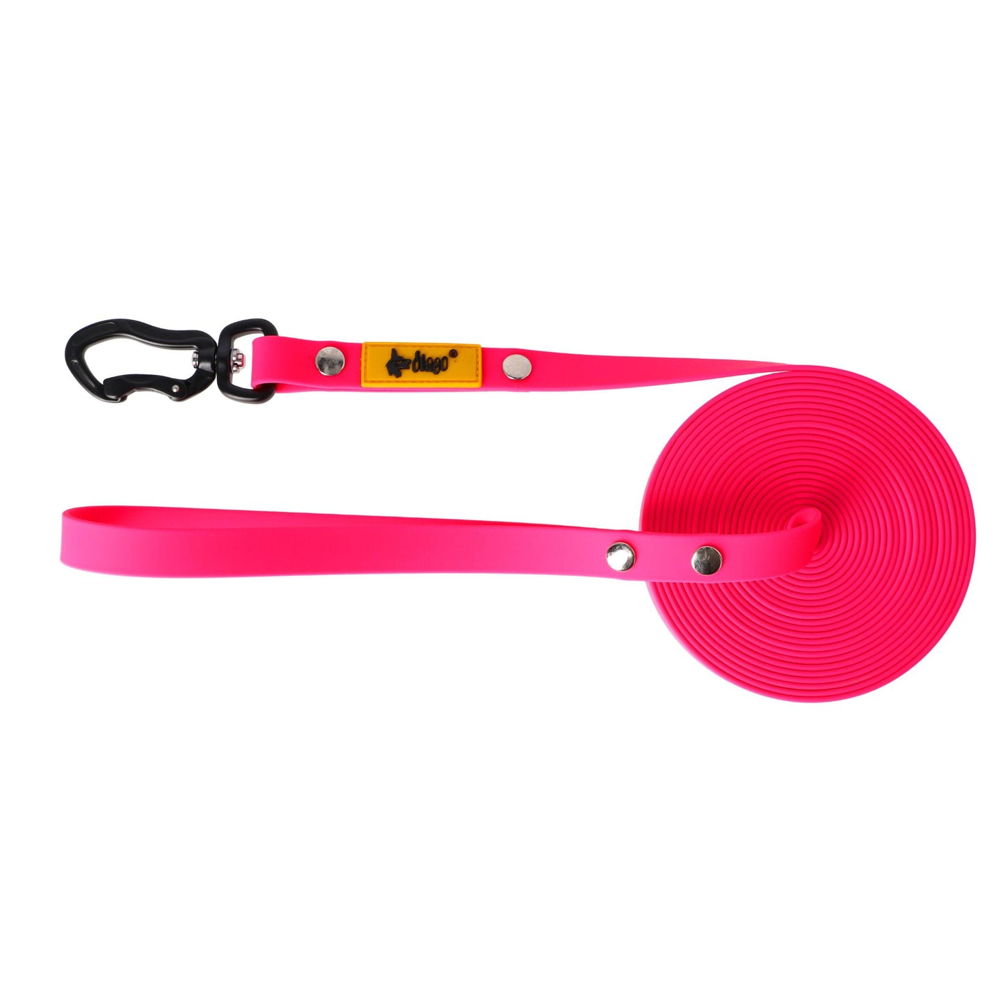 Neon Trainings-Leine 1,6cm Breite Glatt und Weich