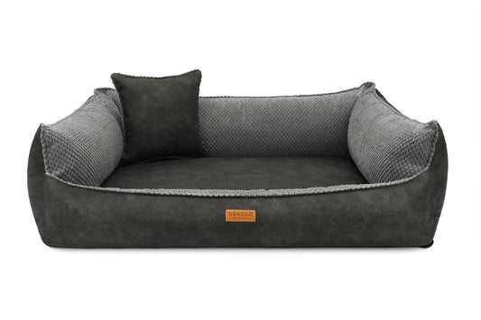 "ANCONA" Hundebett dunkelgrau