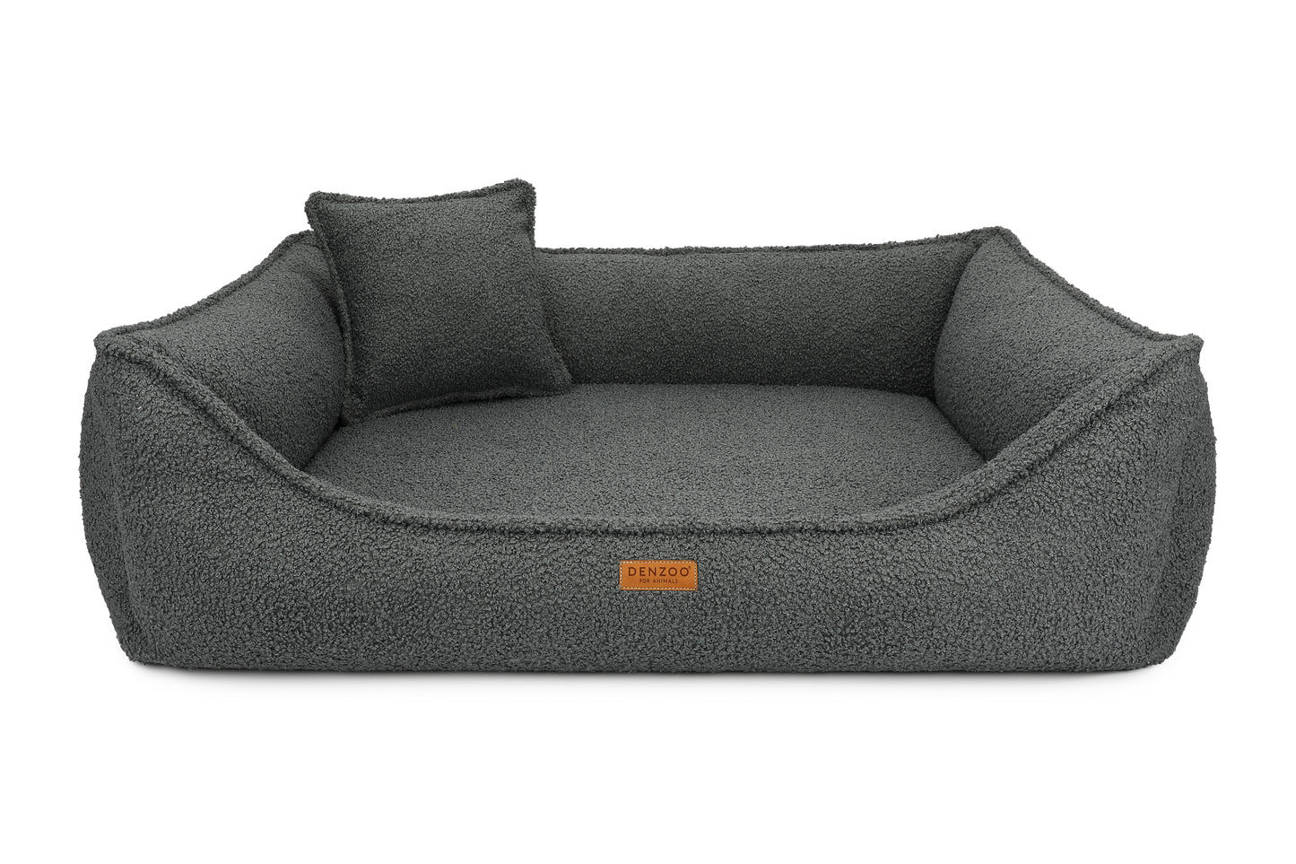 Cama para perros "BELLUNO" gris oscuro