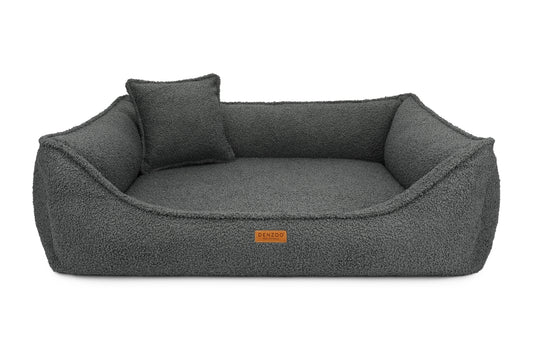 "BELLUNO" Hundebett dunkelgrau