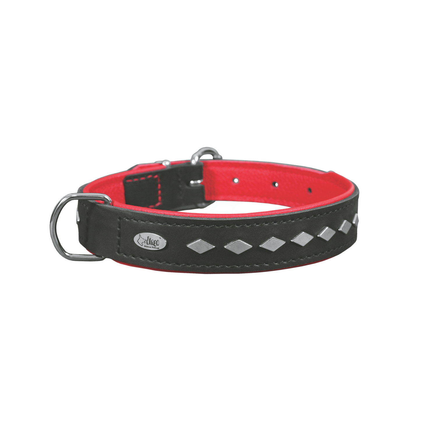 "EXCLUSIVE" Decoratives Leder-Halsband