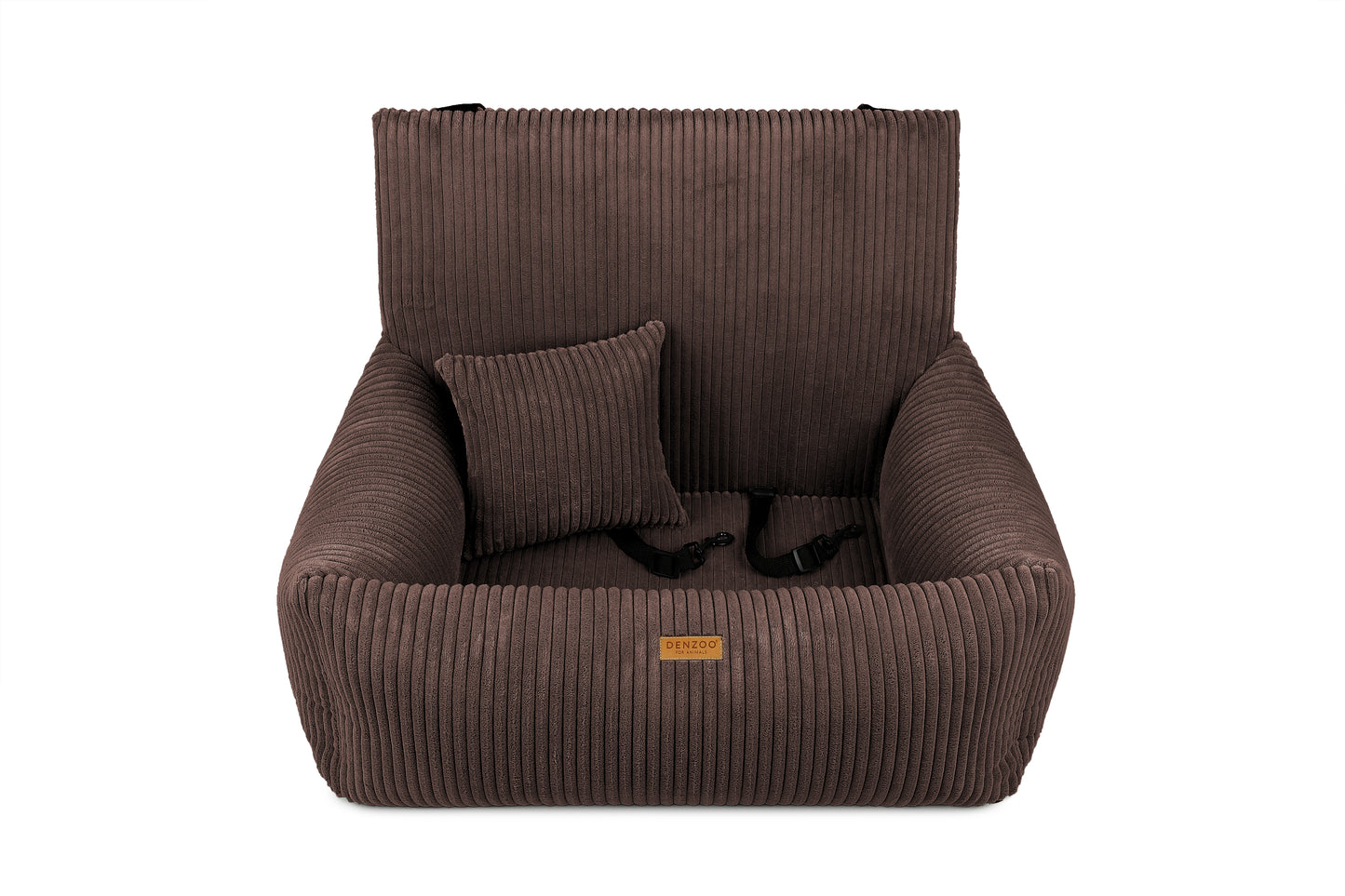 Asiento de coche para perros "MILANO" marrón