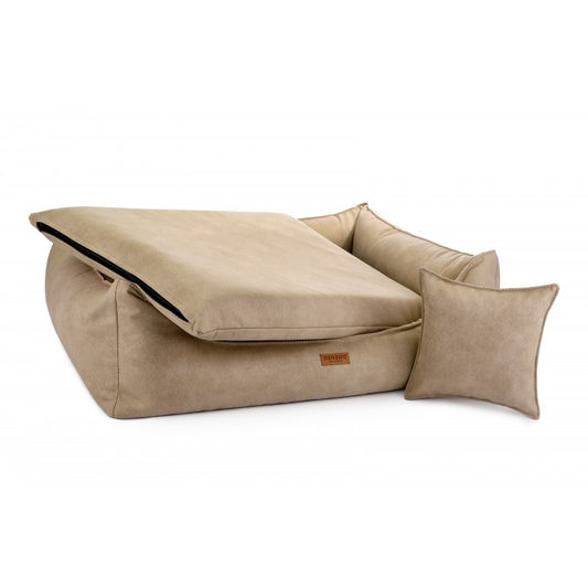 "BERGAMO" Hundebett beige