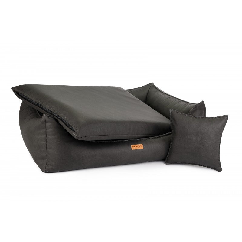 "PRATO" Dog Bed, Black