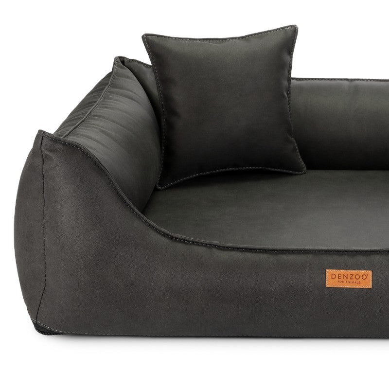 "PRATO" Dog Bed, Black