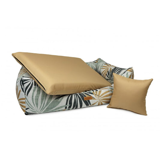 "MODENA PRINT" Hundebett Farn