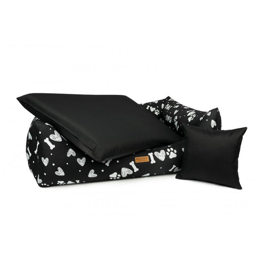 "MODENA PRINT" Hundebett I love paws