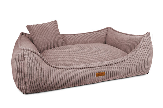 Cama para perro "MILANO" rosa