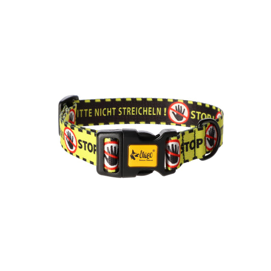 "CITY" Collar "PLEASE DO NOT TOUCH"