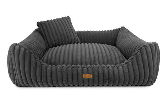 "PALERMO" Hundebett dunkelgrau