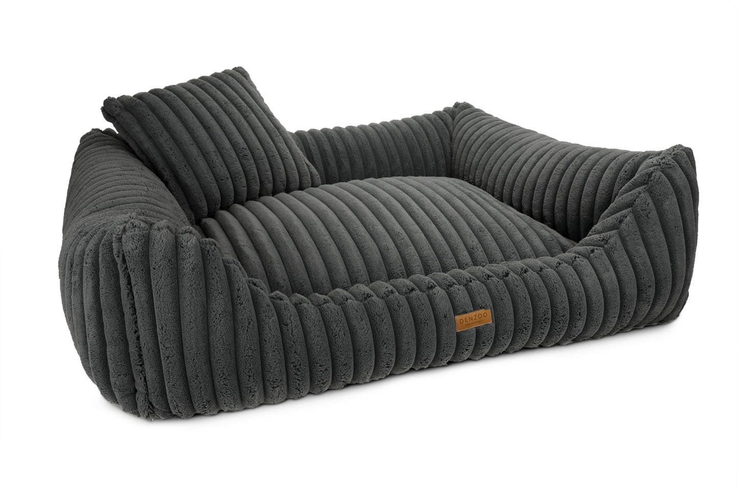 "PALERMO" Dog Bed Dark Grey