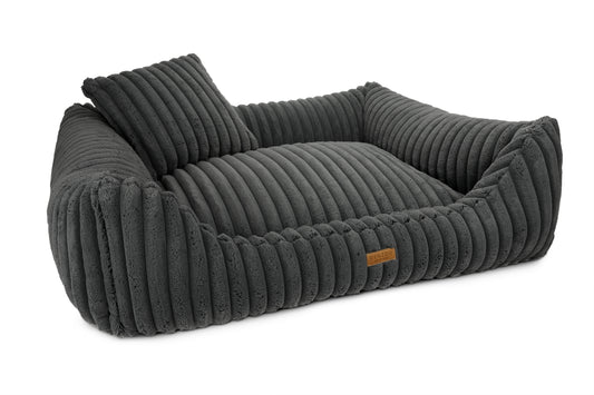 "PALERMO" Hundebett dunkelgrau