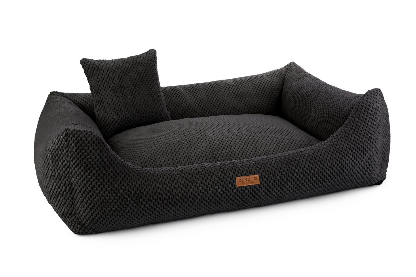 Cama para perros "PRATO" negra