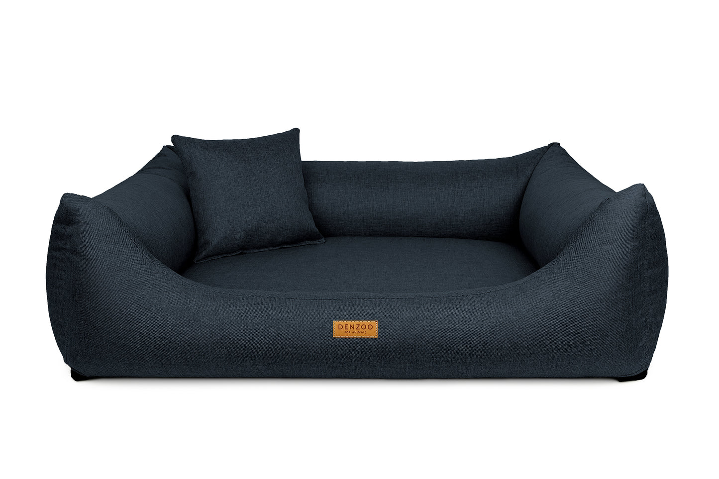 Cama para perro "MODENA" azul marino