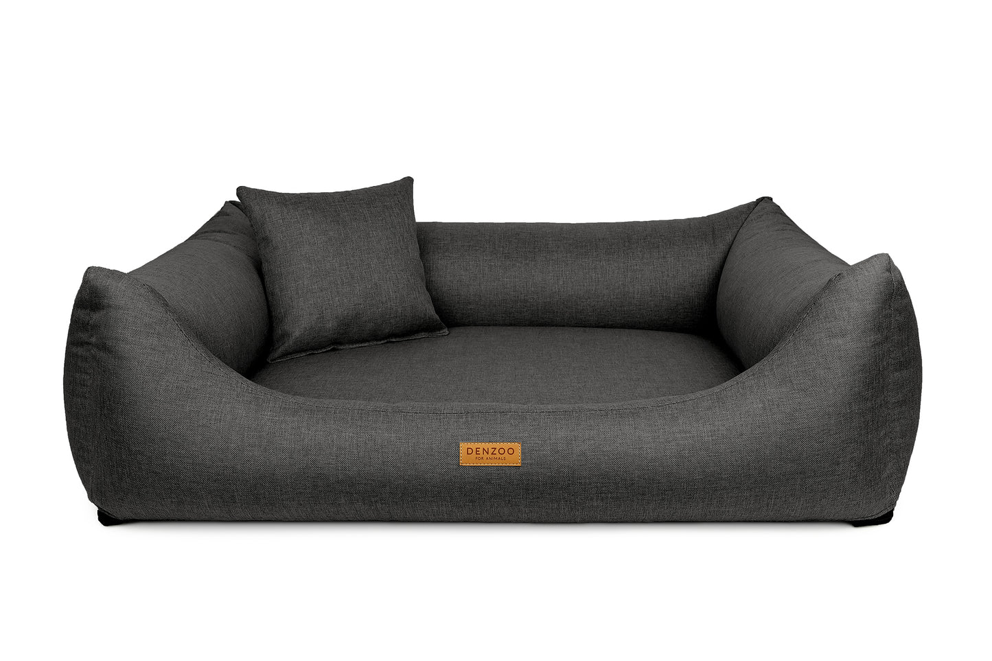 Cama para perros "MODENA" gris oscuro
