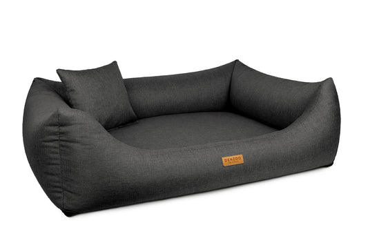 Cama para perros "MODENA" gris