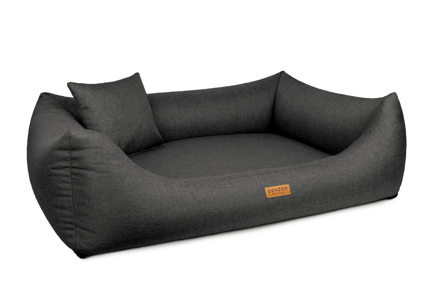Cama para perros "MODENA" gris oscuro